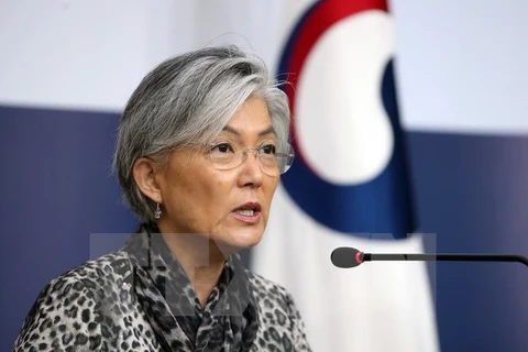 Ngoại trưởng Hàn Quốc Kang Kyung-wha. (Nguồn: AFP/TTXVN)