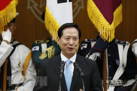 Bộ trưởng Quốc phòng Hàn Quốc Song Young-moo. (Ảnh: EPA/TTXVN)