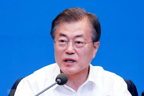 Tổng thống Moon Jae-in. (Nguồn: Yonhap/TTXVN)