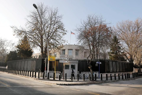 Đại sứ quán Mỹ ở thủ đô Ankara, Thổ Nhĩ Kỳ. (Nguồn: Reuters)