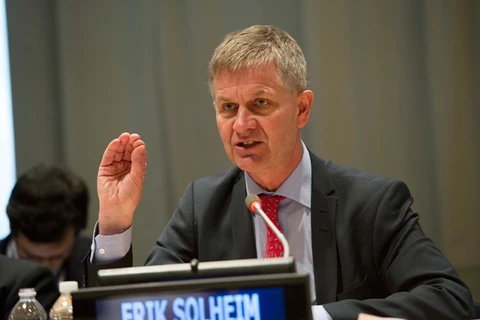 Ông Erik Solheim. (Nguồn: un.org)