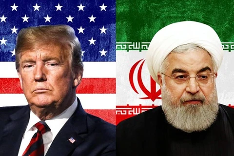 Tổng thống Mỹ Donald Trump và Tổng thống Iran Hassan Rouhani. (Nguồn: Getty Images)