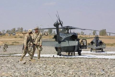 Binh sỹ Mỹ tại Iraq. (Nguồn: AFP/TTXVN)