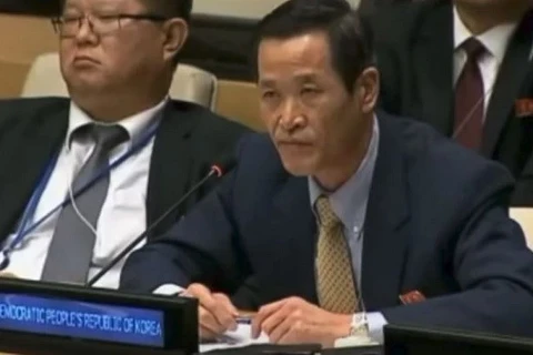 Tân Đại sứ Triều Tiên tại Liên hợp quốc Kim Song. (Nguồn: scmp.com)
