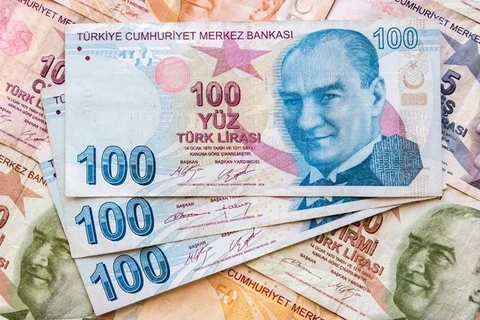 Đồng lira Thổ Nhĩ Kỳ. (Nguồn: Getty Images)