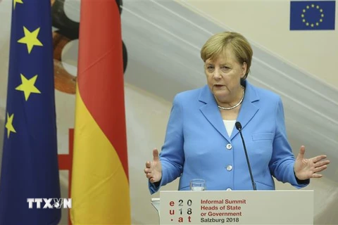 Thủ tướng Đức Angela Merkel. (Ảnh: THX/TTXVN)