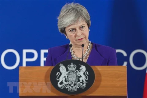 Thủ tướng Anh Theresa May. (Ảnh: THX/TTXVN)