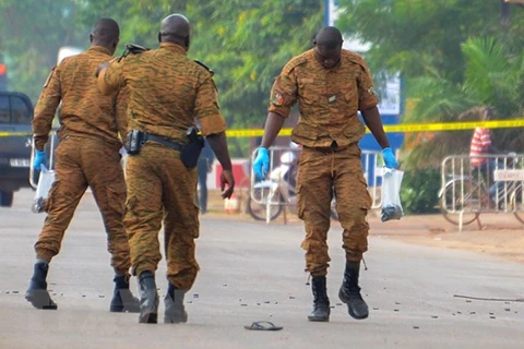 Lực lượng an ninh Burkina Faso. (Nguồn: EPA/TTXVN)