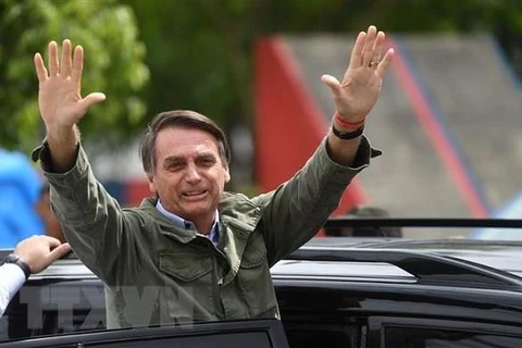  Tổng thống Brazil Jair Bolsonaro. (Nguồn: AFP/TTXVN)