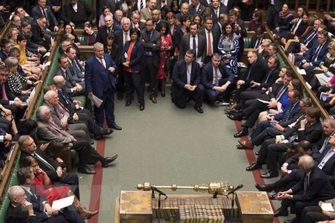 Toàn cảnh phiên họp của Quốc hội Anh về Brexit ở London ngày 12/3/2019. (Ảnh: THX/TTXVN)
