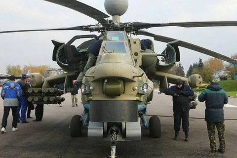 Trực thăng tấn công Mi-28NM. (Nguồn: Sputniknews)