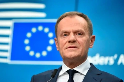 Chủ tịch Hội đồng châu Âu Donald Tusk. (Nguồn: Getty Images)