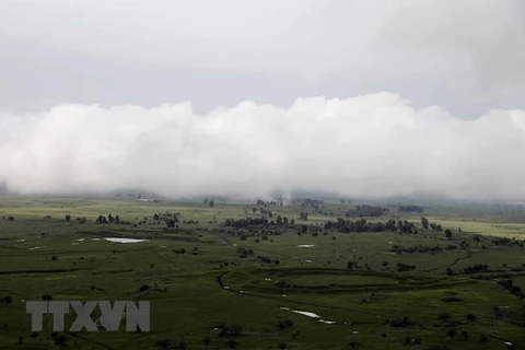 Khu vực Cao nguyên Golan do Israel chiếm đóng, ngày 25/3/2019. (Ảnh: AFP/TTXVN)