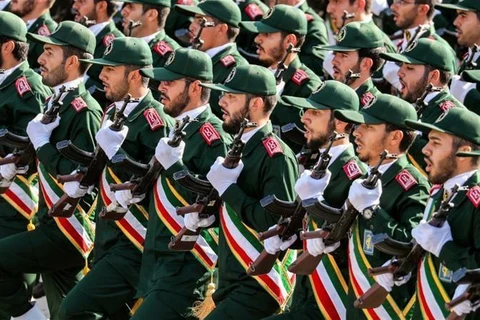 Lực lượng Vệ binh Cách mạng Hồi giáo Iran. (Nguồn: AFP)
