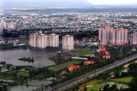 Một góc thành phố Vũng Tàu. (Nguồn: TTXVN)