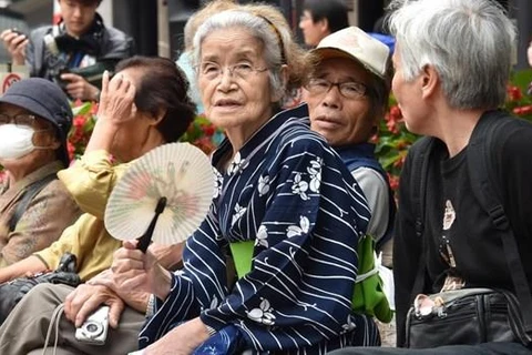Nhật Bản đối mặt với tình trạng già hóa dân số. (Nguồn: The National)