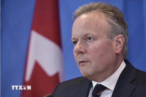 Thống đốc Ngân hàng Trung ương Canada Stephen Poloz. (Ảnh: AFP/TTXVN)