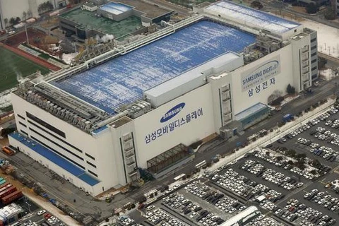 Một nhà máy sản xuất linh kiện bán dẫn của Samsung. (Nguồn: Hankyoreh)