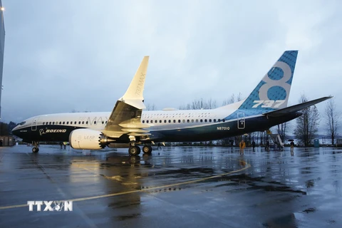 Ảnh (tư liệu): Máy bay 737 MAX của Boeing tại nhà máy ở Renton, Washington, Mỹ. (Ảnh: AFP/TTXVN)