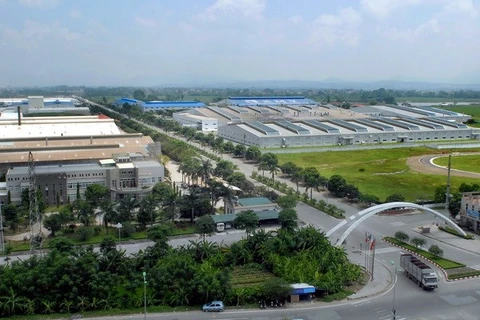 Khu công nghiệp Bình Xuyên thuộc tỉnh Vĩnh Phúc. (Ảnh: Danh Lam/TTXVN)
