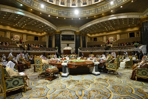 Toàn cảnh Hội nghị thượng đỉnh Hội đồng Hợp tác vùng Vịnh (GCC) tại Riyadh, Saudi Arabia, ngày 10/12/2019. (Nguồn: AFP/TTXVN)