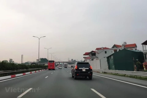 Dự án đường cao tốc Bắc-Nam. (Ảnh: Việt Hùng/Vietnam+)