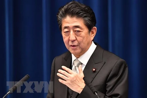 Thủ tướng Nhật Bản Shinzo Abe. (Ảnh: AFP/TTXVN)