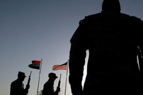 Căn cứ quân sự có quân đội Mỹ tại Iraq. (Nguồn: AP)