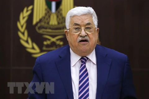 Tổng thống Palestine Mahmoud Abbas. (Nguồn: AFP/TTXVN)