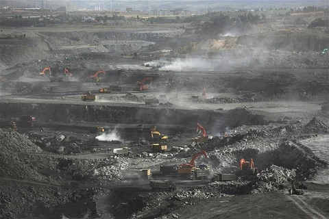 Khai thác than ở Trung Quốc. (Nguồn: Greenpeace)