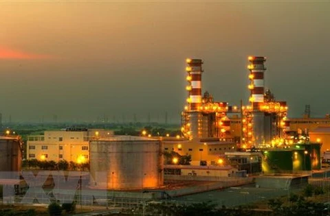 Nhà máy điện Nhơn Trạch 2 đạt mốc 4,6 tỷ kWh điện. (Ảnh: Sỹ Tuyên/TTXVN)
