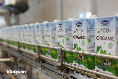 Trong năm 2019, Vinamilk liên tiếp ra mắt các dòng sản phẩm siêu cao cấp như Sữa bột trẻ em Yoko, Organic để mang đến nhiều sự lựa chọn cho người tiêu dùng. (Nguồn: Vietnam+)
