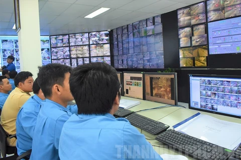 Trung tâm điều hành giao thông thông minh ở Thành phố Hồ Chí Minh. (Nguồn: hcmcpv.org.vn)