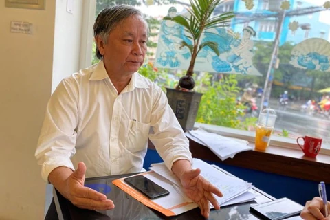 Ông Lê Thanh Liêm, nguyên Giám đốc Sở Y tế Long An. (Nguồn: baophapluat.vn)