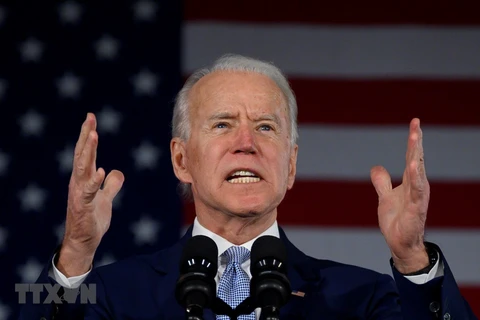Cựu Phó Tổng thống Mỹ Joe Biden. (Nguồn: AFP/ TTXVN)