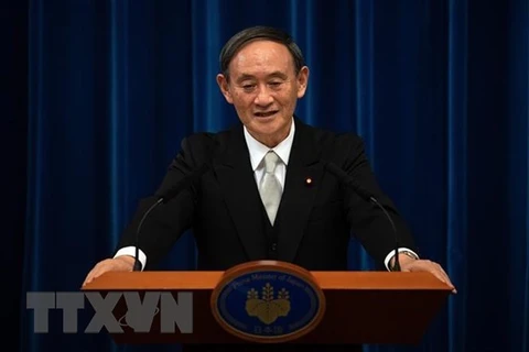 Thủ tướng Nhật Bản Yoshihide Suga. (Nguồn: AFP/TTXVN)