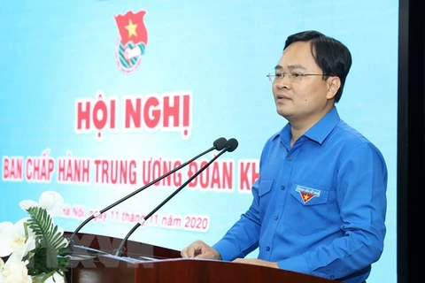  Ông Nguyễn Anh Tuấn, Bí thư thứ Nhất Trung ương Đoàn Thanh niên Cộng sản Hồ Chí Minh là Ủy viên Hội đồng Thi đua-Khen thưởng Trung ương, (Nguồn: TTXVN)