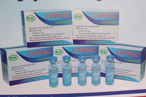 COVIVAC là vắcxin thứ hai do Việt Nam nghiên cứu và phát triển. (Ảnh: T.G/Vietnam+) 