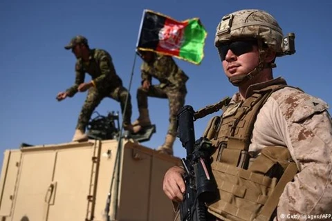 Binh sỹ Mỹ ở Afghanistan. (Nguồn: AFP) 