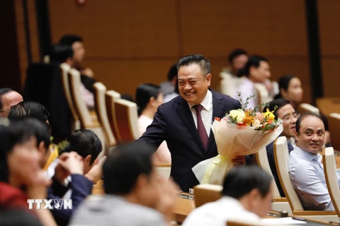 Ông Trần Sỹ Thanh được bầu làm Tổng kiểm toán Nhà nước. (Ảnh: Dương Giang/TTXVN) 