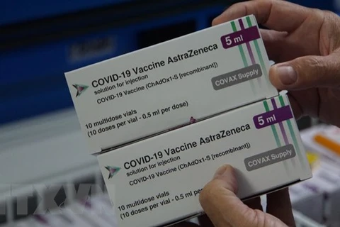 Vaccine phòng COVID-19 của AstraZenceca. (Ảnh: TTXVN)