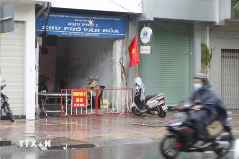 Hẻm 404 Nguyễn Đình Chiểu, Quận 3, Thành phố Hồ Chí Minh. (Ảnh: Thanh Vũ/TTXVN) 