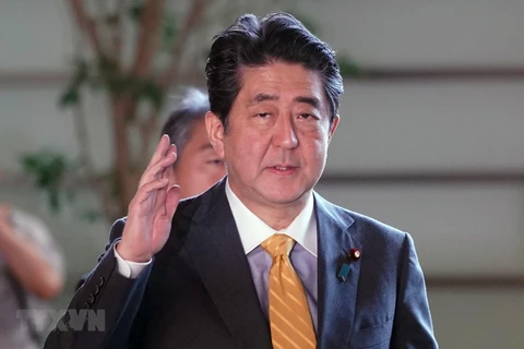 Cựu Thủ tướng Nhật Bản Yoshihide Suga. (Nguồn: AFP/TTXVN)