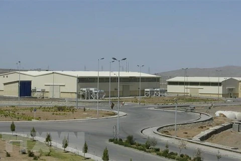 Toàn cảnh nhà máy hạt nhân Natanz, cách thủ đô Tehran, Iran 270km về phía Nam. (Ảnh: AFP/TTXVN) 