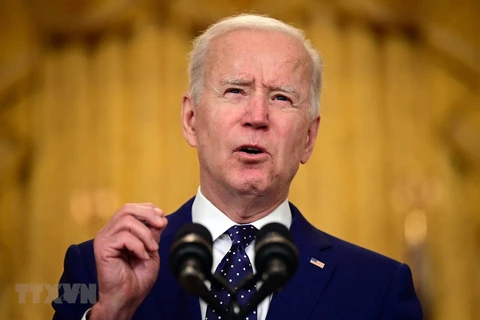 Tổng thống Mỹ Joe Biden. (Ảnh: AFP/TTXVN)