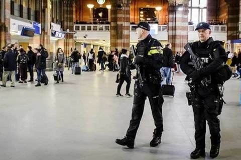 Cảnh sát Hà Lan. (Nguồn: AFP)