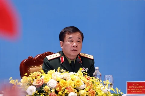 Thượng tướng Hoàng Xuân Chiến, Ủy viên Trung ương Đảng, Thứ trưởng Bộ Quốc phòng. (Ảnh: Dương Giang/TTXVN)