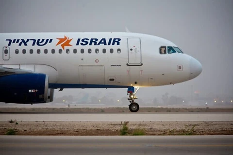 Một chiếc máy bay của Israir. (Nguồn: timesofisrael.com) 