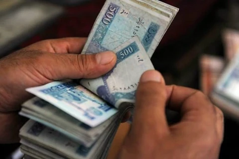 Đồng afghani giảm xuống mức thấp kỷ lục. (Nguồn: thefrontierpost.com)