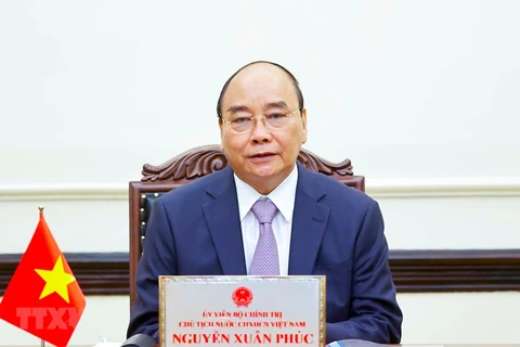 Chủ tịch nước Nguyễn Xuân Phúc. (Ảnh: Thống Nhất/TTXVN)